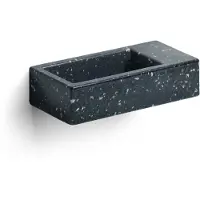 Clou Flush 3 lave-main - 36x18cm - droite - PE recyclé - Univers noir CL/03.80031