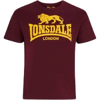 Lonsdale T-Shirt orange / rouge rouille