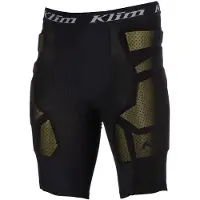 KLIM Tactical S24, pantalon de protection court ,Noir/Jaune ,XL