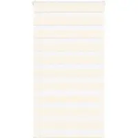 vidaXL Store double beige marbré 75x100 cm Largeur du tissu 70,9 cm Polyester