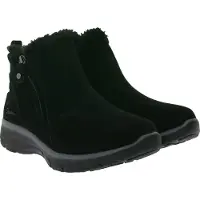 SKECHERS Easy Going - High Zip 2 168042-BBK, Chaussures d'hiver, Femme, Noir