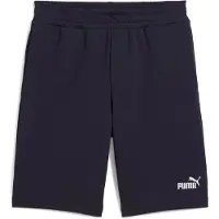 Puma Pantalon de sport 'ESS No. 1' bleu marine / blanc