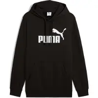 Puma Sweat-shirt 'Ess No. 1' noir / blanc