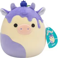 Squishmallows Benito, ours en peluche, couleur rose. Adapté aux enfants, couleur rose. Taille unique