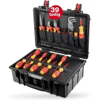 Wiha 45257 Caisse À Outils - 39 Pièces – Kit De Base L Pour Électricien