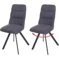 MCW Chaise de salle à manger -J69 (lot de 2)