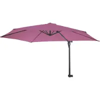 Mendler Parasol mural Acerra 3m inclinable