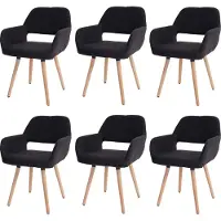 Mendler Chaise de salle à manger -A50 II (lot de 6)