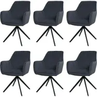 MCW Chaise de salle à manger -L79 (lot de 6)