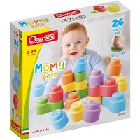 Quercetti Momy Soft Building Blocks, 24dlg.
