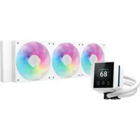 DeepCool Refroidissement PC - - MYSTIQUE 360 WH ARGB - 12 cm - Kit Processeur Complet - RGB