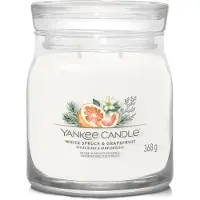 Yankee candle White Spruce & Grapefruit bougie parfumée 368 g
