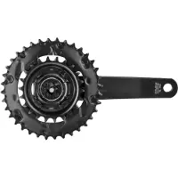 Shimano Altus Fc-mt101 Crankset Argenté 170 mm / 36/22t