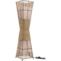 LINDBY Lampadaire , Jacinto, Bois, Salon / séjour, Bambou, Bohême