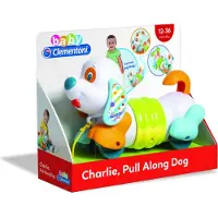 Clementoni Jouet à tirer interactif pour chiot, +12 mois,