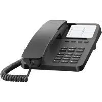 Gigaset Desk 400 - Telefon mit Schnur - Schwarz (S30054-H6538-B101)