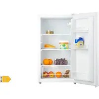 Tomado TLT4702W - Réfrigérateur de table - 93 litres - 3 clayettes - étiquette énergie E - blanc