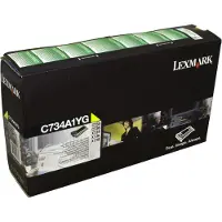 Lexmark C734A1YG - Jaune - Toner
