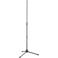 K&M Pied de micro - - 201a 2b - Télescopique - Repliable - Noir