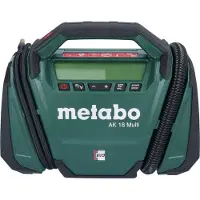 Metabo AK 18 Compresseur à batterie multiple 18 V 11 bar + 1x batterie 4,0 Ah + chargeur