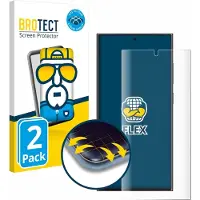 BROTECT Protection d'écran intégrale (2 pcs, Samsung Galaxy S24+), Téléphone portable : film de protection, Transparent