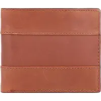 Fossil porte-monnaie Everett Large Coin Pocket Bifold Medium Brown brun