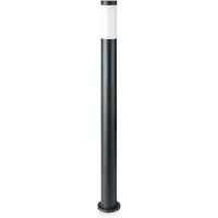 V-TAC VT838110 27 Borne d'éclairage 110cm boîtier en acier inoxydable gris IP44 (E27, IP44)