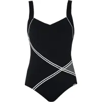 Sunflair Maillot de bain noir / blanc