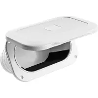 Nuova Rade Utility Storage Hatch Oval Box Blanc