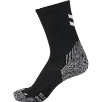 Hummel Chaussettes de sport 'Pro' gris chiné / noir