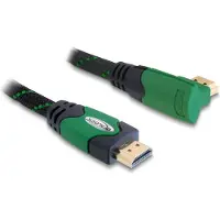 DeLOCK - Câble HDMI coudé - 3 mètres