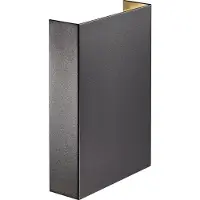 Nordlux Applique murale noire Fold Conception large