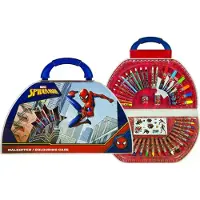 Marvel | Mallette de coloriage | Matériel de coloriage et accessoires
