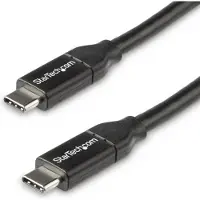 StarTech.com .com Câble USB-C vers USB-C avec 5A Power Delivery - St/St - 50cm - USB 2.0 - USB-IF - Câble USB de type C - Câble USB - USB-C (M)