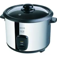 Ecg RZ 19 | Cuiseur à riz | volume du récipient 1,8 l | pour la préparation de toutes sortes de riz | capacité max. 1500 g de riz | récipient de cuisson amovible |