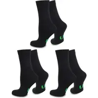 Normani Chaussettes vert fluo / noir
