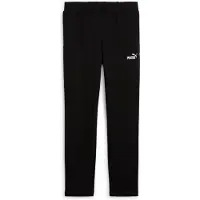 Puma Pantalon de sport 'Ess No. 1' noir / blanc