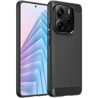 IMoshion Coque Brushed pour Xiaomi Redmi Note 14 (5G) - Noir