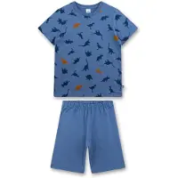 Sanetta Pyjama marine / saphir / orange