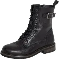 John Doe Jackie High Chaussures moto pour femmes Taille