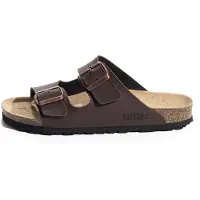 Bayton Pantoufle 'BALTIC' chocolat / noir