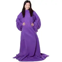 Snuggie Original - Couverture en polaire - À manches - Violet