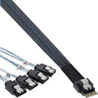 InLine Câble SAS interne (50 cm, SATA)