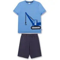 Sanetta Pyjama marine / azur / bleu outremer / noir
