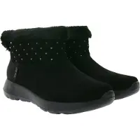 SKECHERS Slip-Ins : On-The-Go Joy - Cozy Shimmer 144816-BBK, Chaussures d'hiver, Femme, Noir