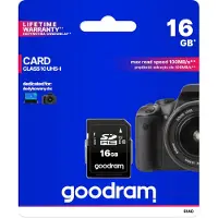 Goodram Carte SDHC 16 Go CL10 UHS-I