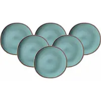 Villeroy & boch Assiette Petit-Déjeuner Villeroy & Boch Lave Glace 23 cm (Lot de 6)