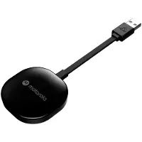 Motorola Adaptateur Voiture Sans Fil Pour Android Auto Noir (ma-1)