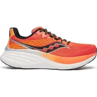 Saucony Chaussures de course pour hommes Hurricane 24, couleur poivre/noir, taille 43