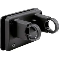 Klickfix 22-26 Mm Front Basket Mount Noir 22-26 mm